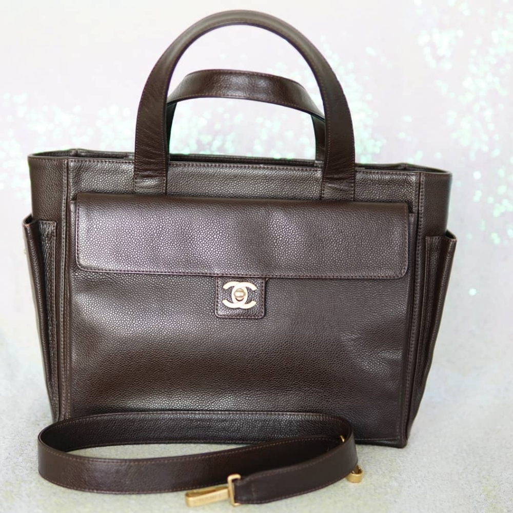 SOLD Authentic Chanel Tote Bag
